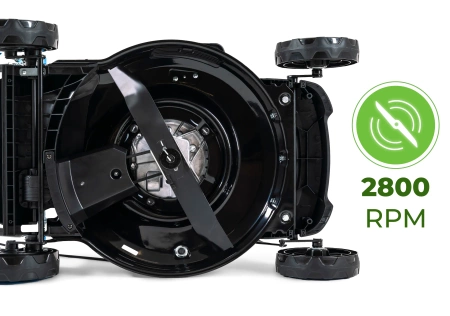 Hexwelt HW-KS-150 petrol lawn mower 46cm 2.6kW self-propelled