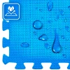Blue-Gray Exercise Puzzle Mat 60x60x2 cm THUNDER