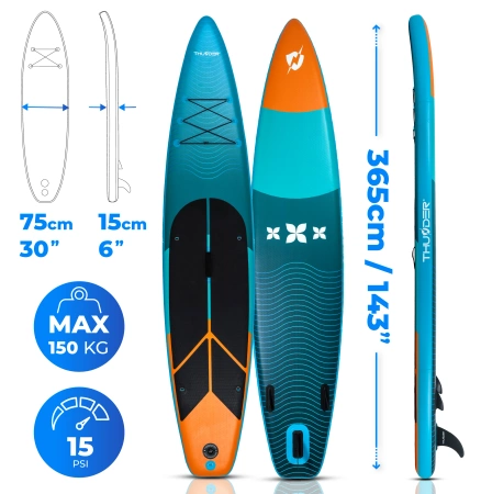 SUP Board 365cm THUNDER STORME