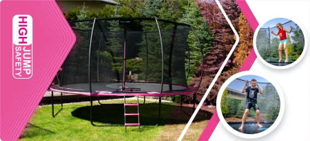 THUNDER INSIDE ULTRA 16FT 488 cm trampoline PINK