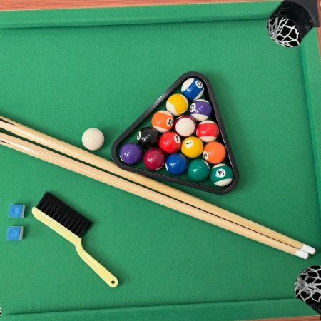 THUNDER SMART 3-in-1 wooden rotating game table 