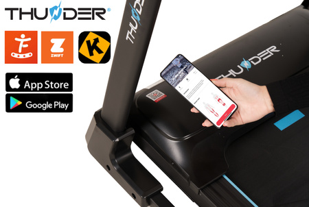 THUNDER RAPID-DS-BLACK electric treadmill