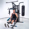 Training power rack with punch bag THUNDER PUNCH