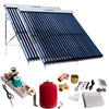 Solar kit with two 25 vacuum collectors without solar cable and without storage tank