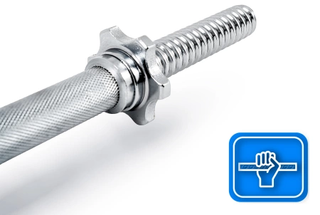 THUNDER Threaded Straight Bar 40 cm 30 mm