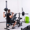 Training bench with pulley and preacher curl THUNDER VIGOR-C