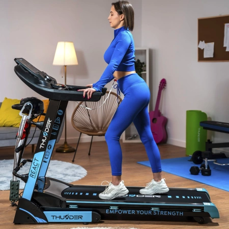 Treadmill THUNDER REACT-DS-BLACK
