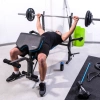 Training bench with preacher curl THUNDER VIGOR-A