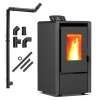 Pellet stove LEYLA BLACK 6.3 kW