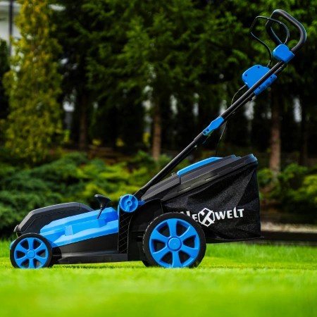 Hexwelt HW-KA-40 cordless lawn mower 40cm 40V 8Ah