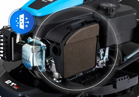 Hexwelt HW-KS-224 petrol lawn mower 53cm 4.4kW self-propelled