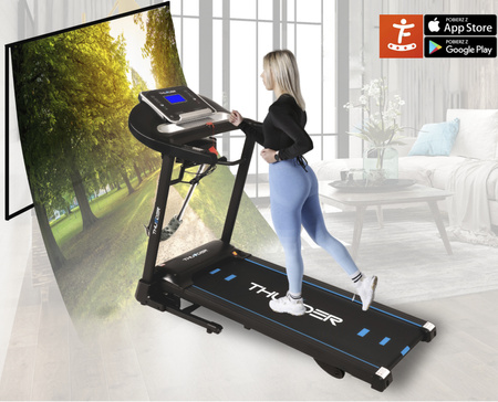 THUNDER RAPID-DS-BLACK electric treadmill