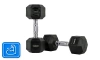 Hex dumbbell THUNDER 10 kg